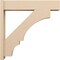 Ekena Millwork 8-in W x 38-in D x 38-in H Balboa Block Rough Cedar Woodgrain TimberThane Outlooker, Primed Tan OUTUR080X38X38BOA44RCPR - alternate 6
